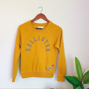 Hollister Co. logo sweatshirt